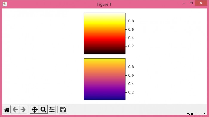 Matplotlib에서 여러 색상 막대를 표시하는 방법은 무엇입니까? 