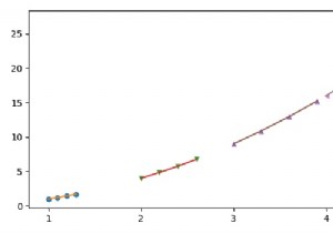 Matplotlib 플롯 루프에서 마커와 선에 동일한 색상을 설정하는 방법은 무엇입니까? 