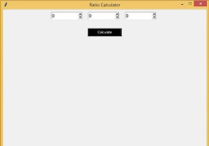 Tkinter를 사용한 비율 계산기 GUI 