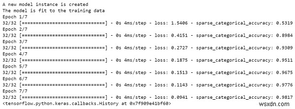 Python을 사용하여 복원된 모델을 평가하는 데 Keras를 어떻게 사용할 수 있습니까? 