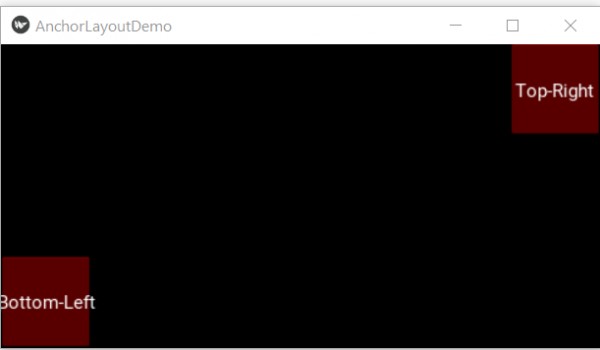 Python - Kivy의 AnchorLayout 
