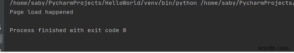 Python용 Selenium WebDriver로 페이지가 로드될 때까지 기다립니다. 