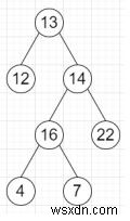 파이썬의 이진 트리에서 두 노드 사이의 경로의 가장 큰 합을 찾는 프로그램 