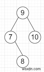 Python에서 범위에 없는 모든 노드를 BST에서 제거하는 프로그램 