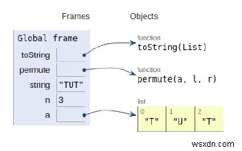 주어진 문자열의 모든 순열을 인쇄하는 Python 프로그램 