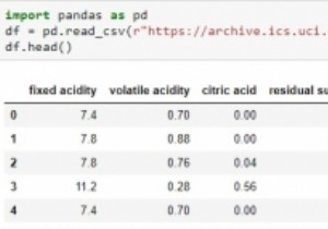 Python의 탐색적 데이터 분석 