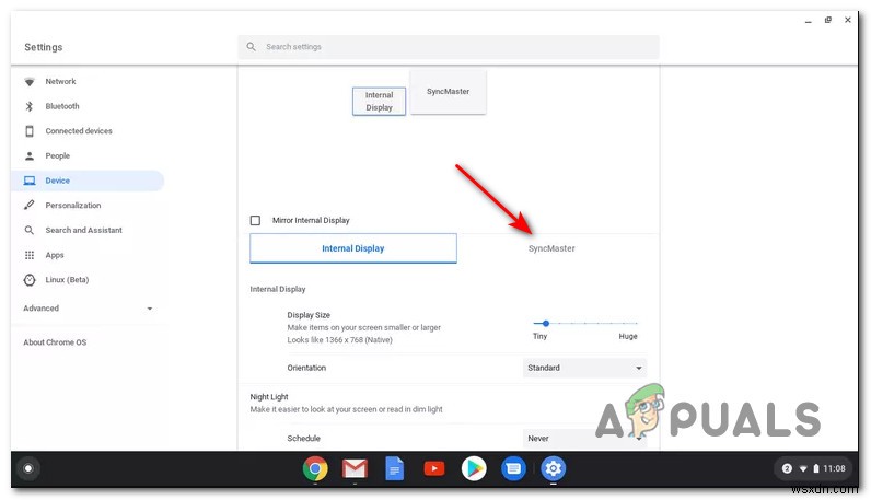 ChromeBook에서 화면을 회전하는 방법은 무엇입니까?