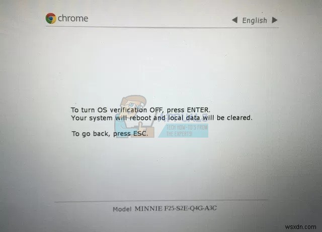 Chrome OS에서 개발자 모드를 활성화하는 방법 