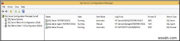 MS SQL Server에서 서비스를 시작 및 중지하는 방법 