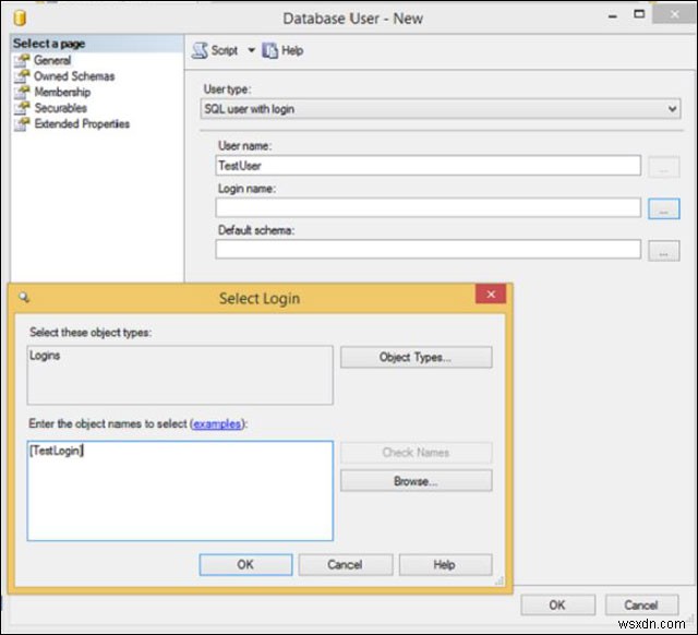 MS SQL Server에서 사용자를 만드는 방법 