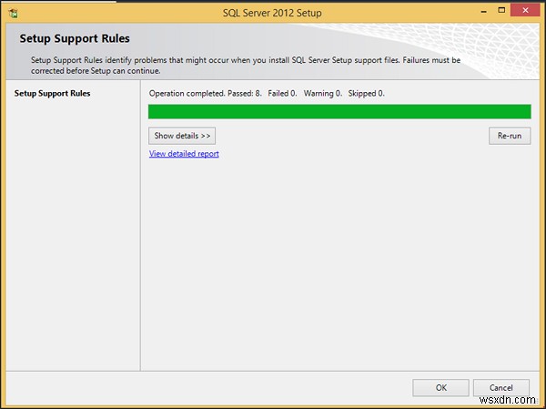 MS SQL Server 설치 지침 