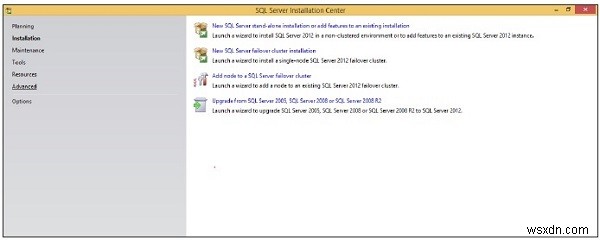 MS SQL Server 설치 지침 