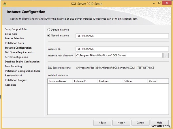 MS SQL Server 설치 지침 