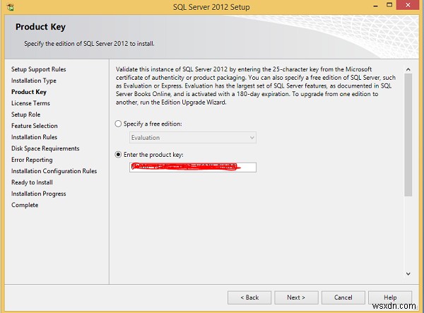 MS SQL Server 설치 지침 