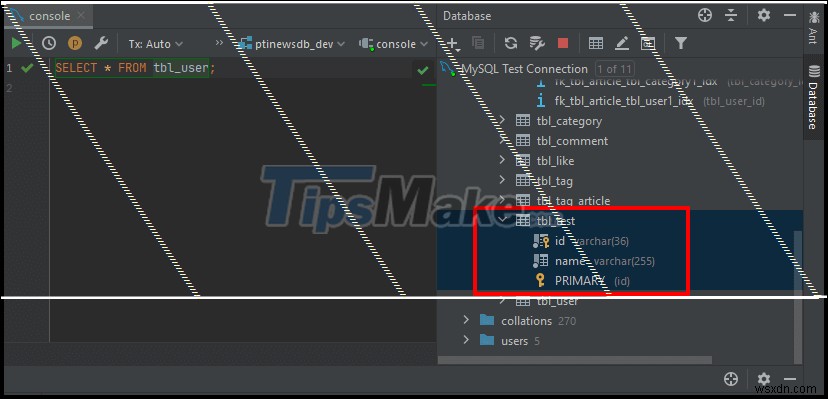 IntelliJ에서 MySQL 서버에 연결하는 방법에 대한 지침 