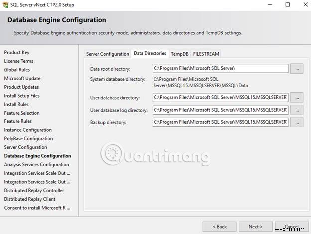 SQL Server 2019 설치 지침 