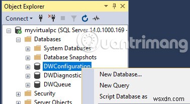 SQL Server 2017을 단계별로 설치하기 위한 지침 