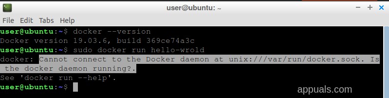 [FIX]  unix:///var/run/docker.sock 에서 Docker Daemon에 연결할 수 없음 