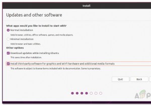Ubuntu 20.04 설치 중 업데이트 화면에서 멈출 때 해결하는 방법