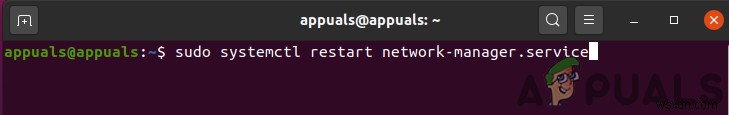 수정:Linux에서 네트워크 연결 활성화 실패 