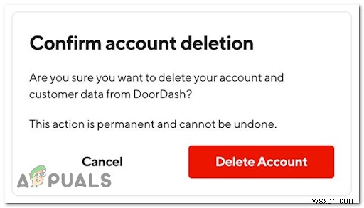 DoorDash 계정을 삭제하는 방법? 