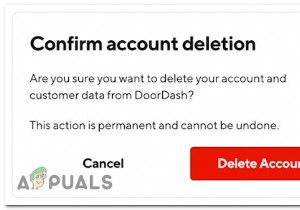 DoorDash 계정을 삭제하는 방법? 