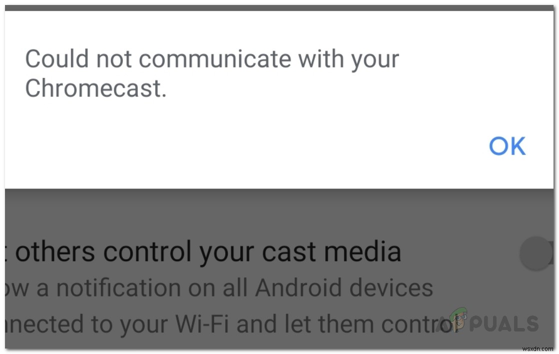Android에서 Chromecast와 통신할 수 없는 오류를 수정하는 방법은 무엇입니까? 