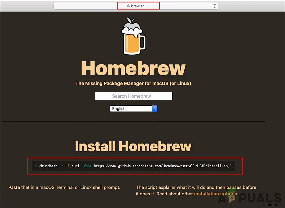 macOS에서 Homebrew를 설치 및 제거하는 방법은 무엇입니까? 