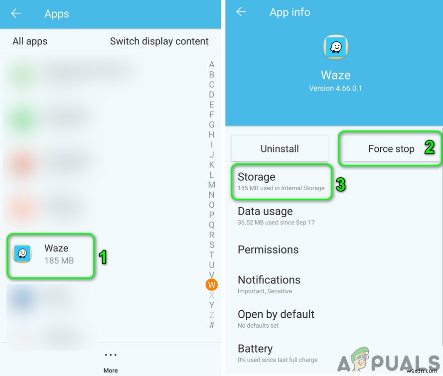 수정:Waze가 작동하지 않음 