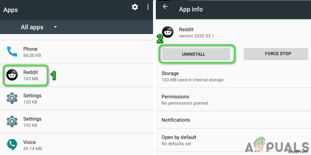 수정:Reddit 애플리케이션이 Android에서 로드되지 않음