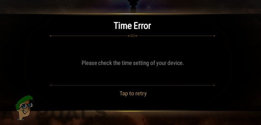 수정:Epic Seven Time Error?