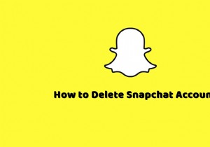 스냅챗(Snapchat) 계정 삭제 방법 – 모바일 앱과 PC에서 쉽게 탈퇴하기