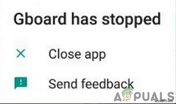 Android에서  불행히도 Gboard가 중지되었습니다  오류를 수정하는 방법 