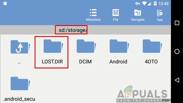 Android 기기의 LOST.DIR 폴더란 무엇입니까? 