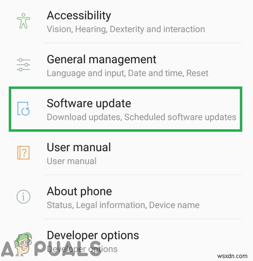 수정:Galaxy S8에서  Moisture Detected  메시지가 사라지지 않음