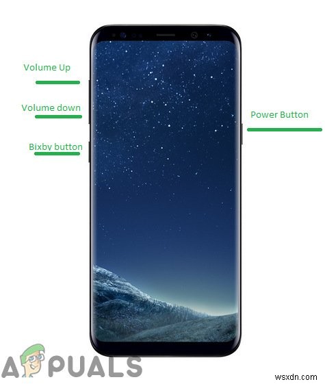 수정:Galaxy S8에서  Moisture Detected  메시지가 사라지지 않음