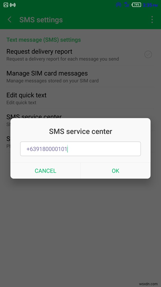Android에서 SMS를 보내지 못하는 문제를 해결하는 방법 