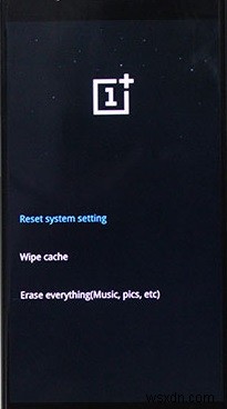 OnePlus 5T에서 Oreo ROM을 플래시한 후 OOS를 복원하는 방법