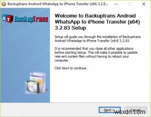 WhatsApp 채팅 기록을 Android에서 iOS로 이동하는 방법