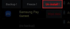 삼성 페이 앱 비활성화 또는 삭제 방법