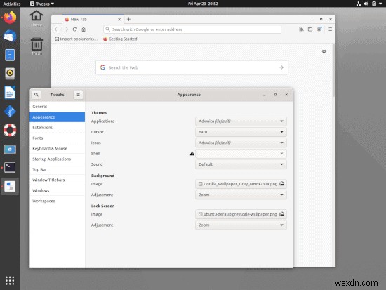 Ubuntu 테마 설치 방법(예제 포함)