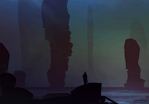 울트라 와이드 스크린 모니터의 다크 모드용 월페이퍼 20개 
