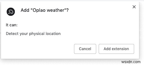 Chrome에서 날씨를 표시하는 방법