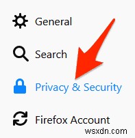 Firefox 캐시, 기록 및 쿠키를 지우는 방법