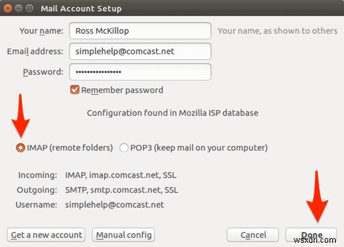Ubuntu Linux에서 Comcast 이메일을 설정하는 방법