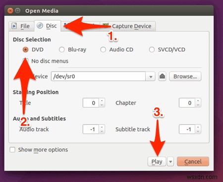 Ubuntu Linux에서 DVD를 재생하는 방법 