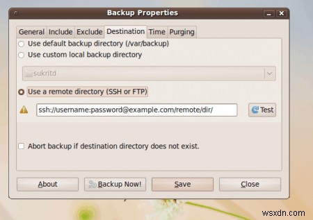 Ubuntu PC의 백업을 만들고 복원하는 방법
