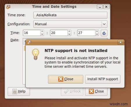 인터넷을 통해 시간을 동기화하도록 Ubuntu를 설정하는 방법