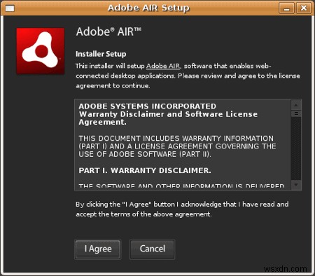 Ubuntu에 Adobe AIR를 설치하는 방법