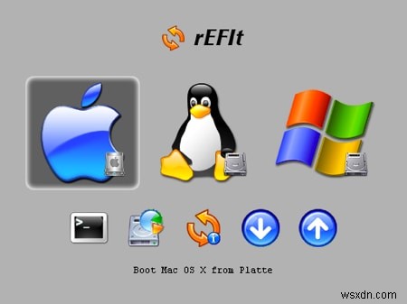 개요 및 설치:rEFIt – OS X 부트 관리자